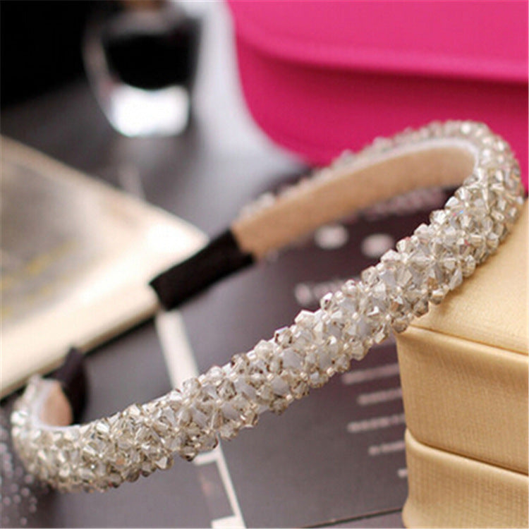 Women's Crystal Beaded Headband