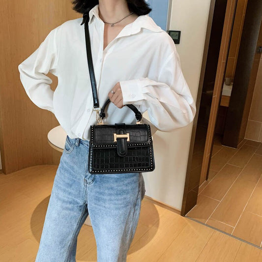 Stone Top Handle Bags