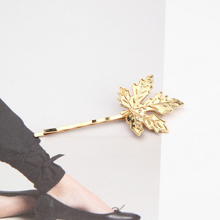 Women leaves hairpin