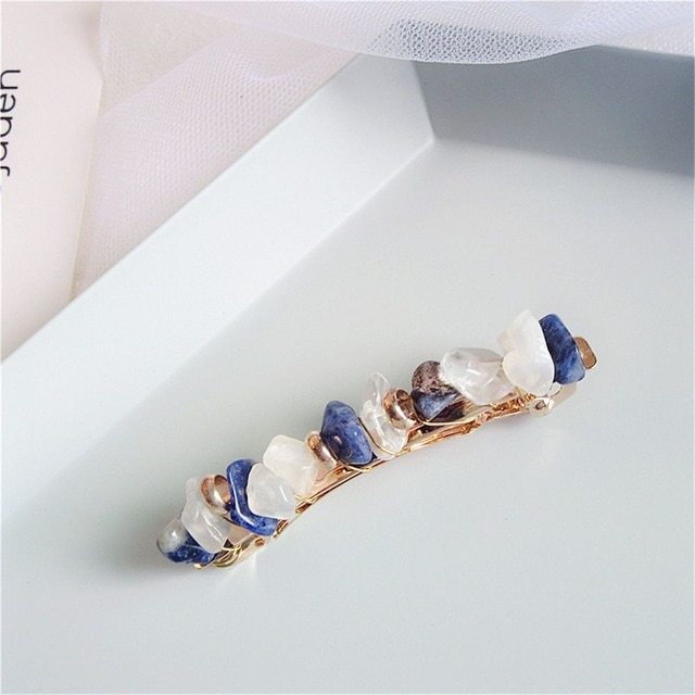 Spring clip hairpin