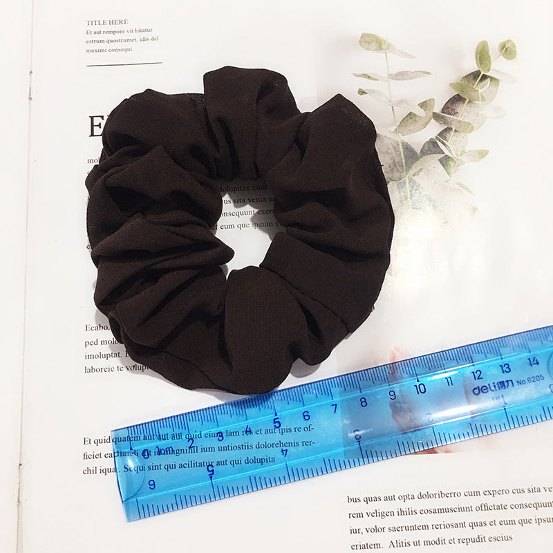 Chiffon and doughnut string
