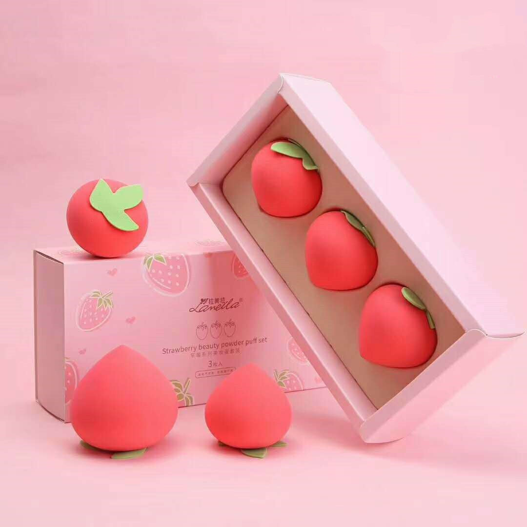 Small Fruit Beauty Sponge set