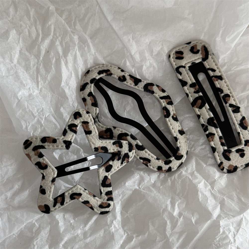 Leopard Print Clouds Hairpin