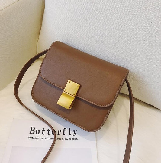 European Retro PU Leather Square