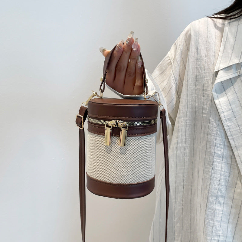 Top Handle Bucket Bag For Women