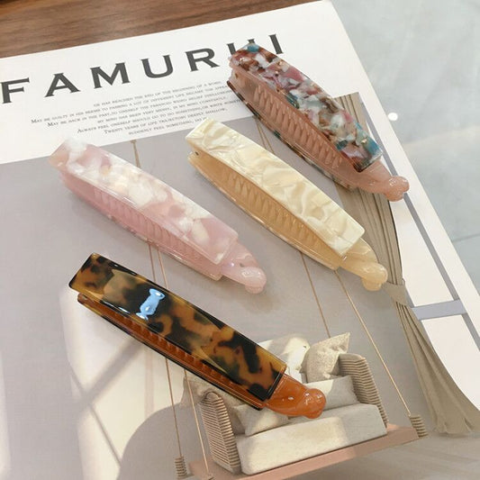 Women simple Horsetail hairpin