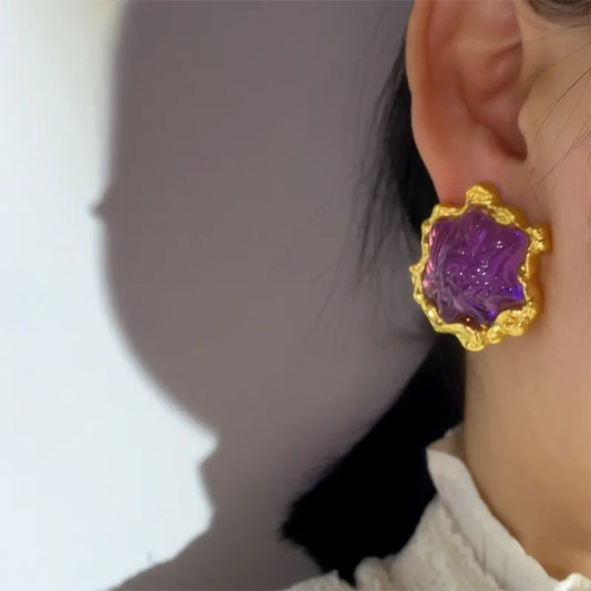 Bohemian stone Earrings