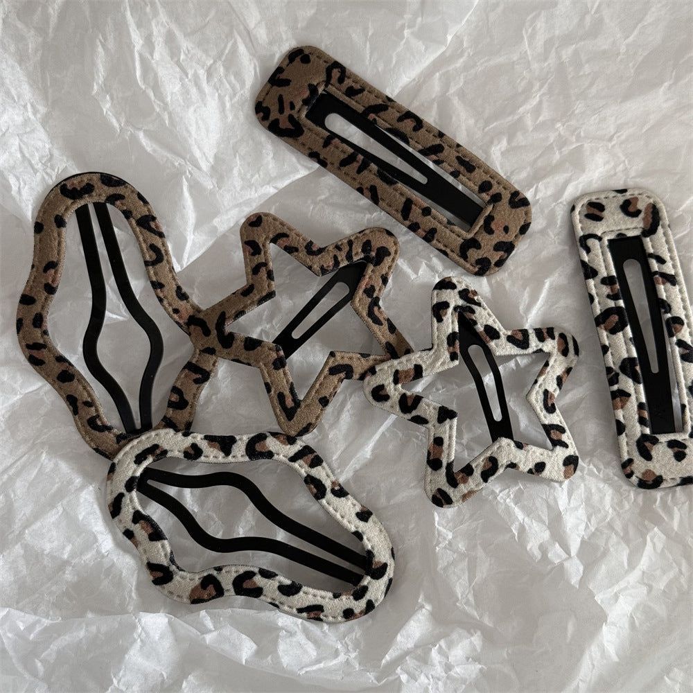 Leopard Print Clouds Hairpin