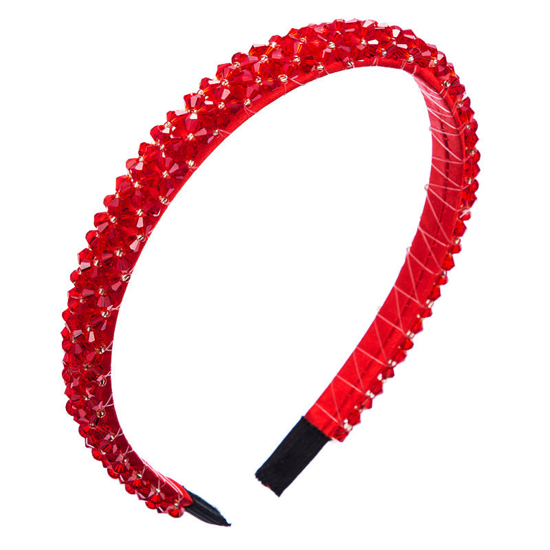 Beaded Fine-edge Hairband