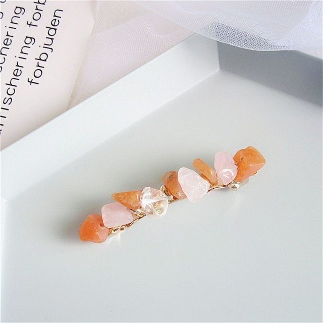 Spring clip hairpin