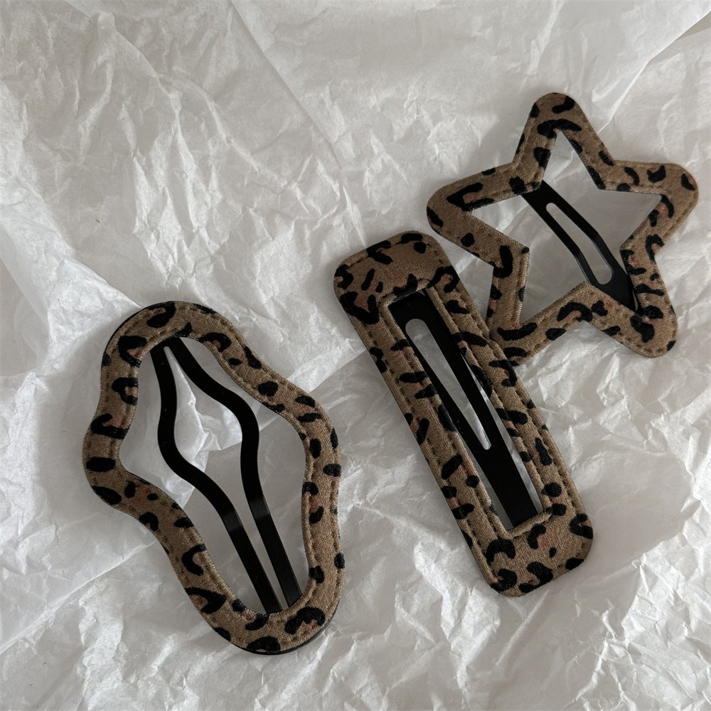 Leopard Print Clouds Hairpin