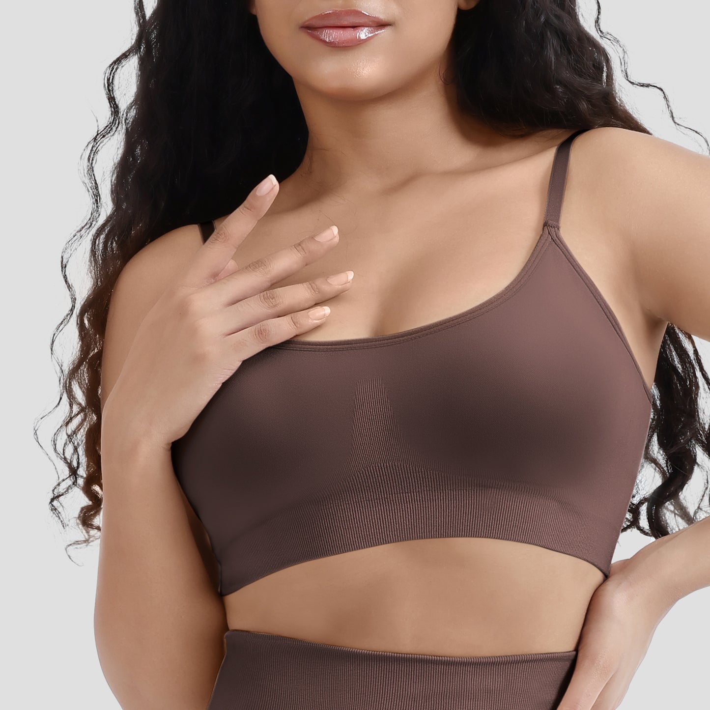 One-Piece Tank Bra Without Gathered