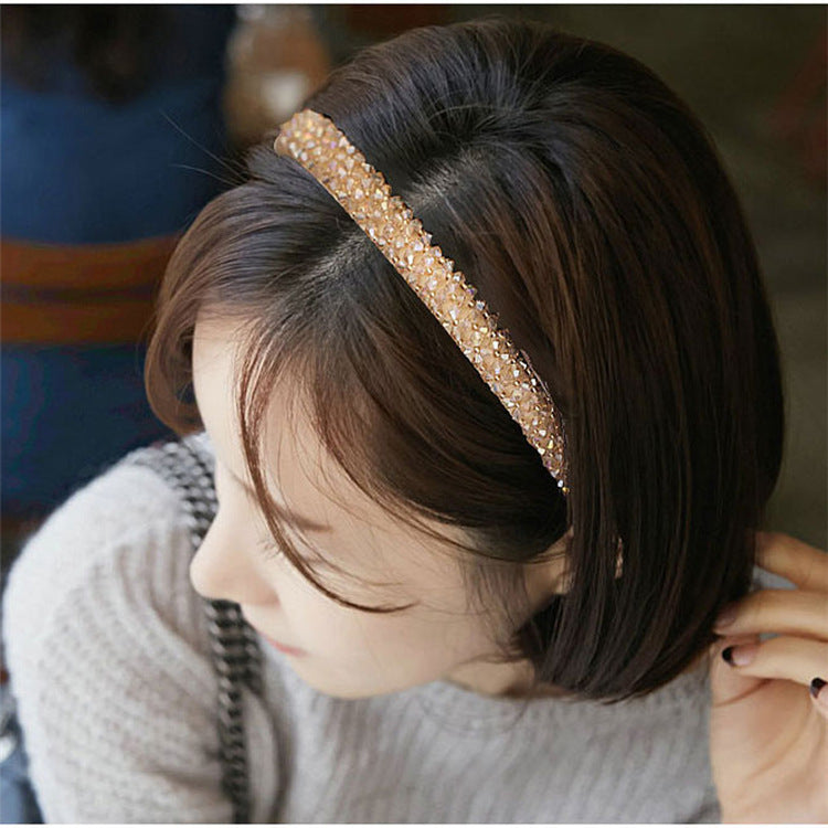 Women's Crystal Beaded Headband