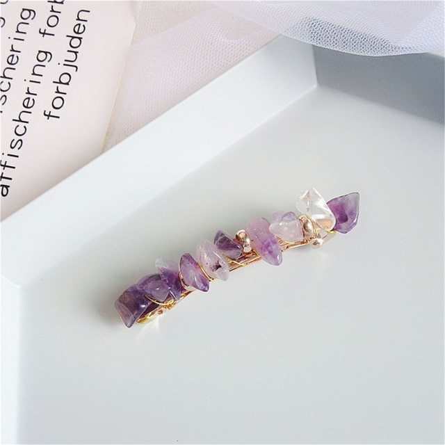 Spring clip hairpin