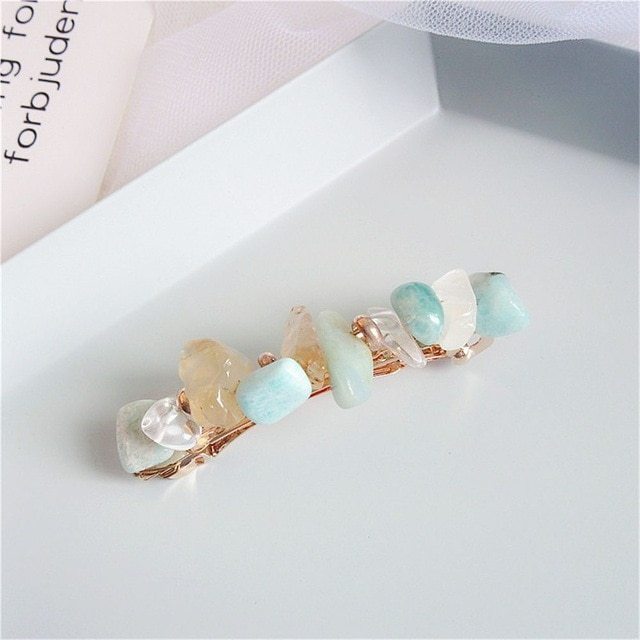 Spring clip hairpin