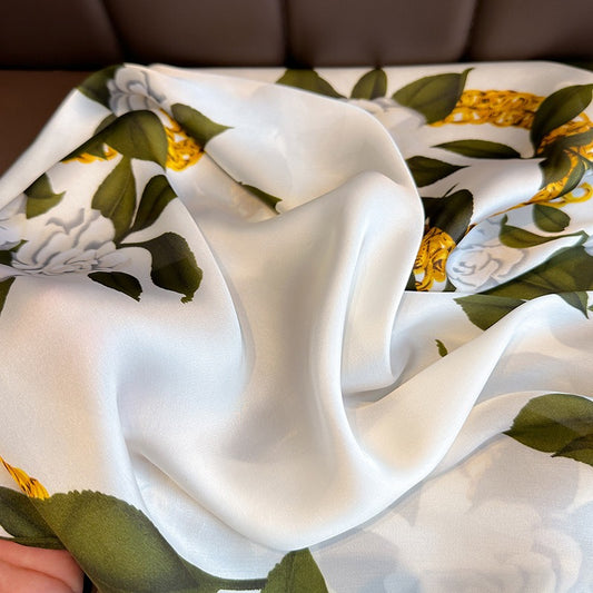 Versatile decoration for autumn and winter warmth scarves printed headbands