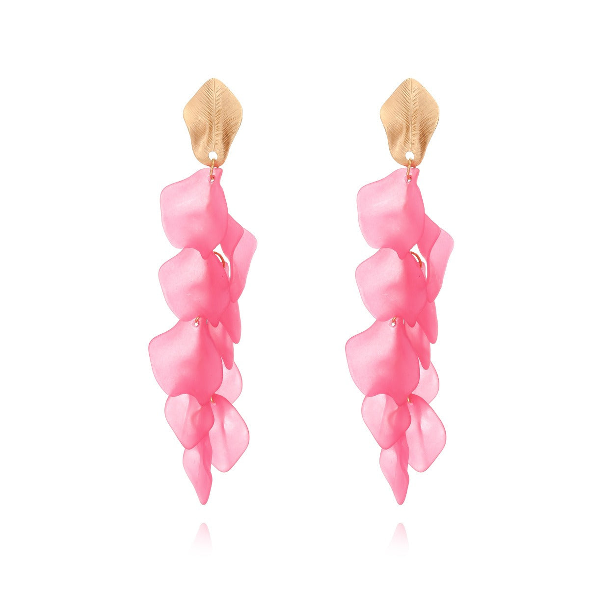Tassel exaggerate earrings