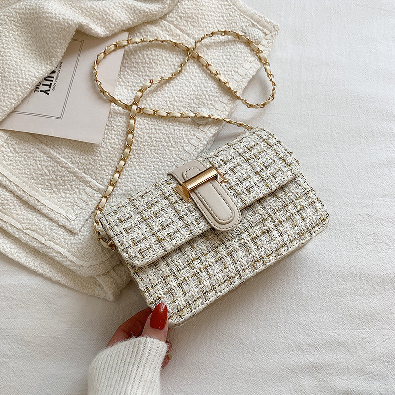 Crossbody Woolen Bag For Women