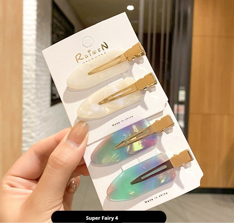 Women's Hair Acetate Seamless Barrettes