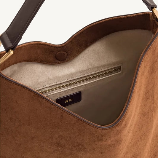 Tote bag with large capacity and lazy feeling shoulder bag