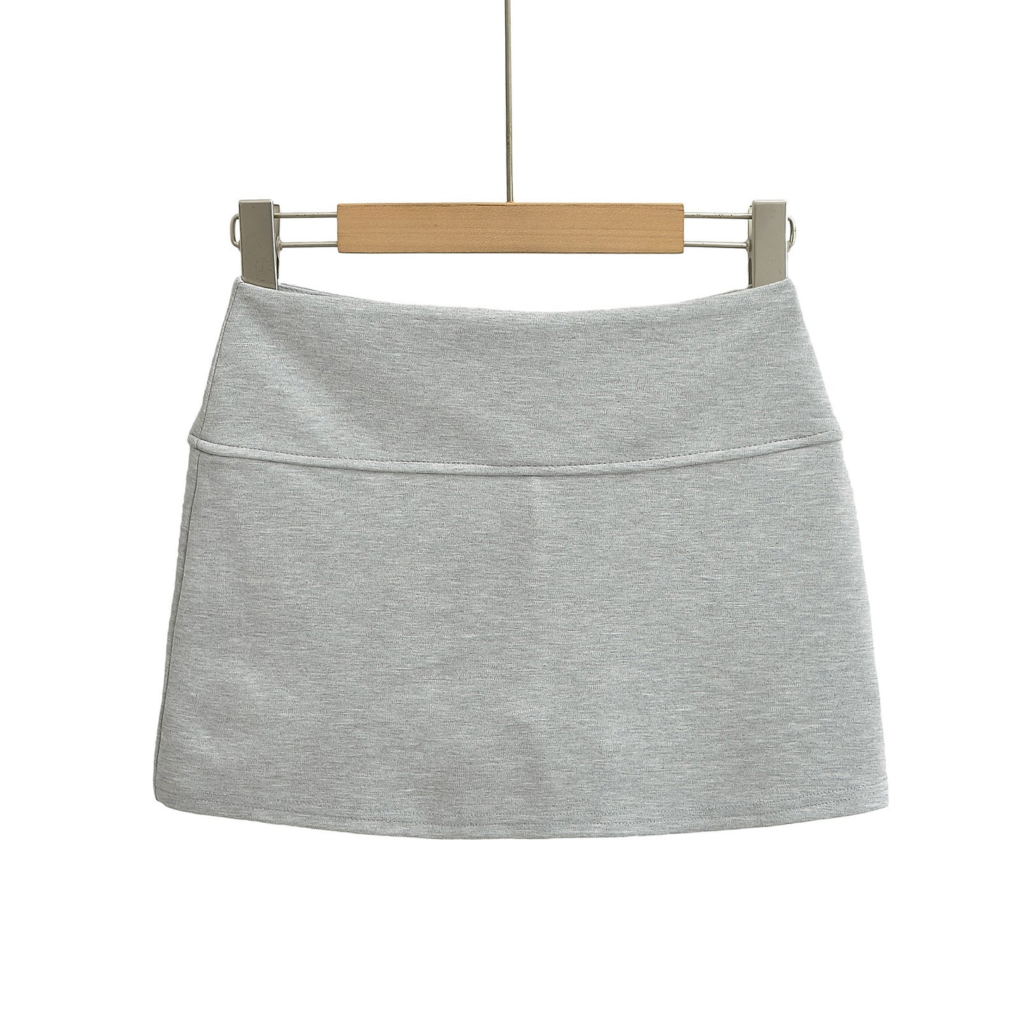 Hip hugging underwear A-line skirt