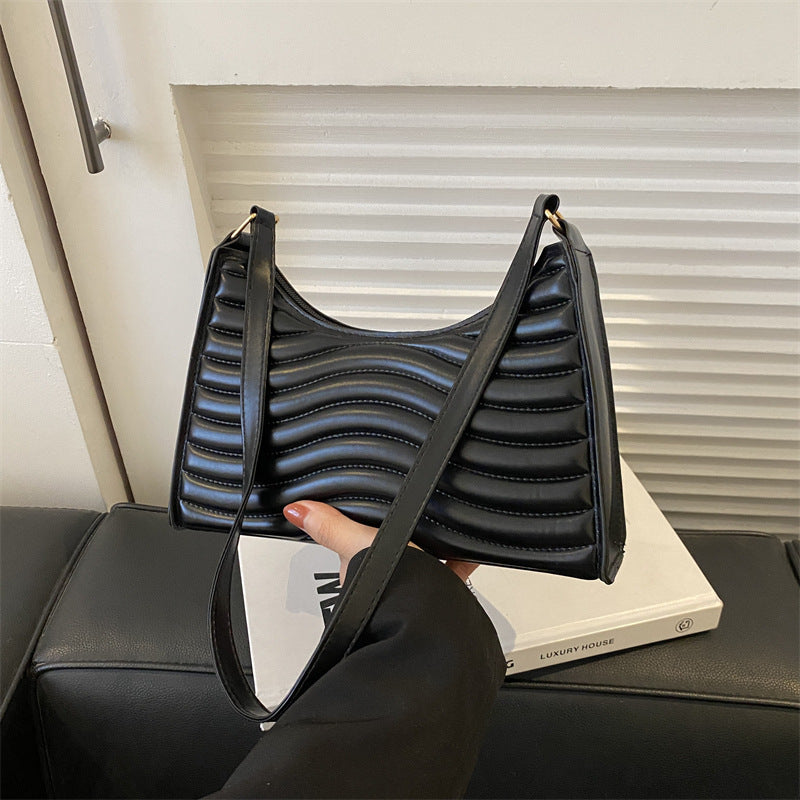 Textured shoulder Bag For Women