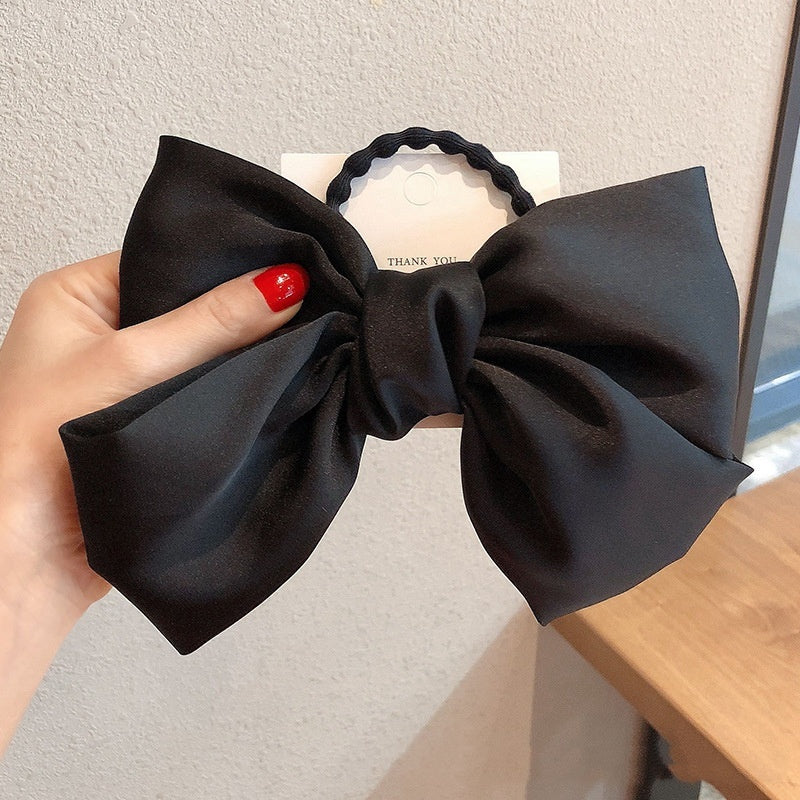 Satin Bow Hairpin