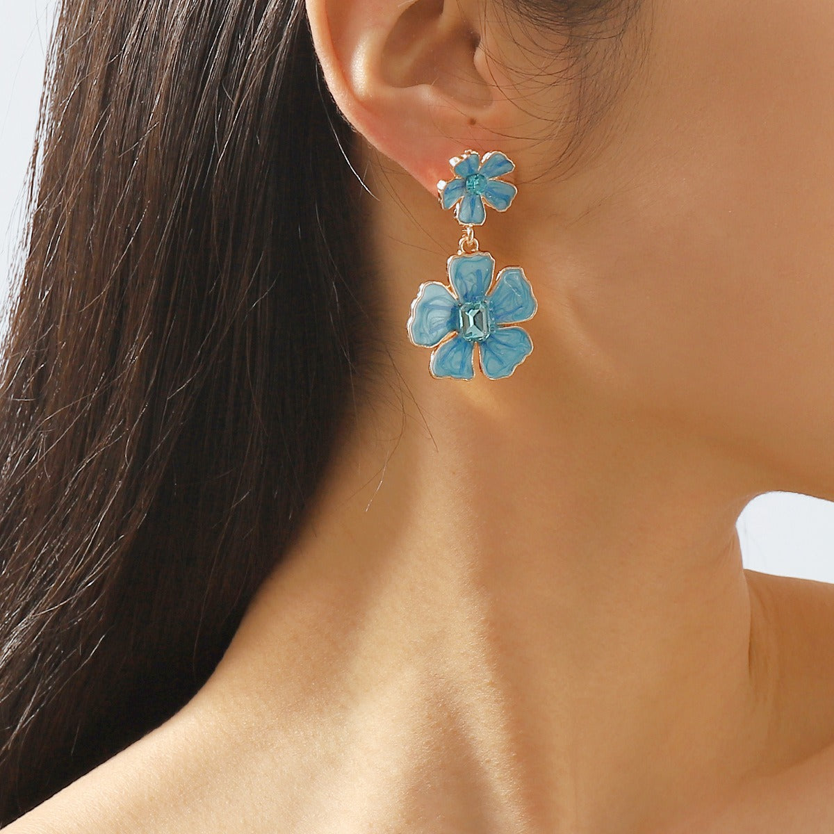 Dopamine niche flower Earrings