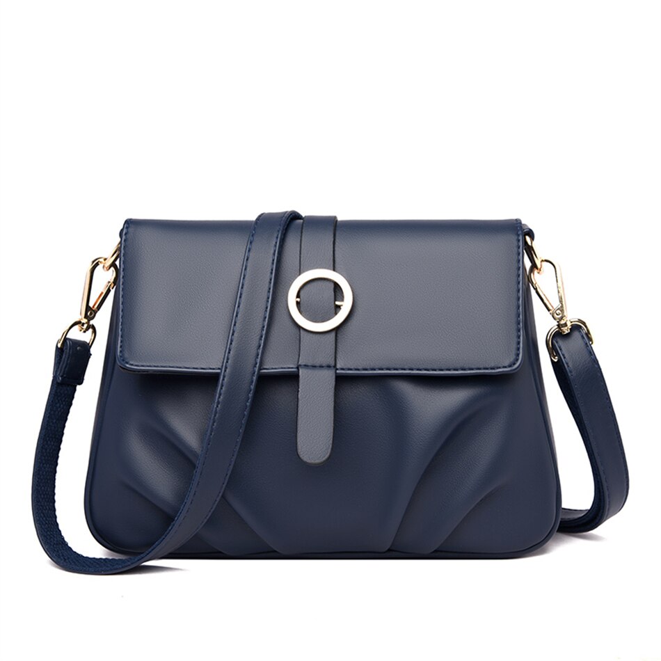 Ruched Crossbody Bag