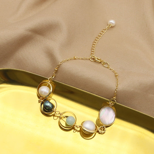Pearl bracelet for women