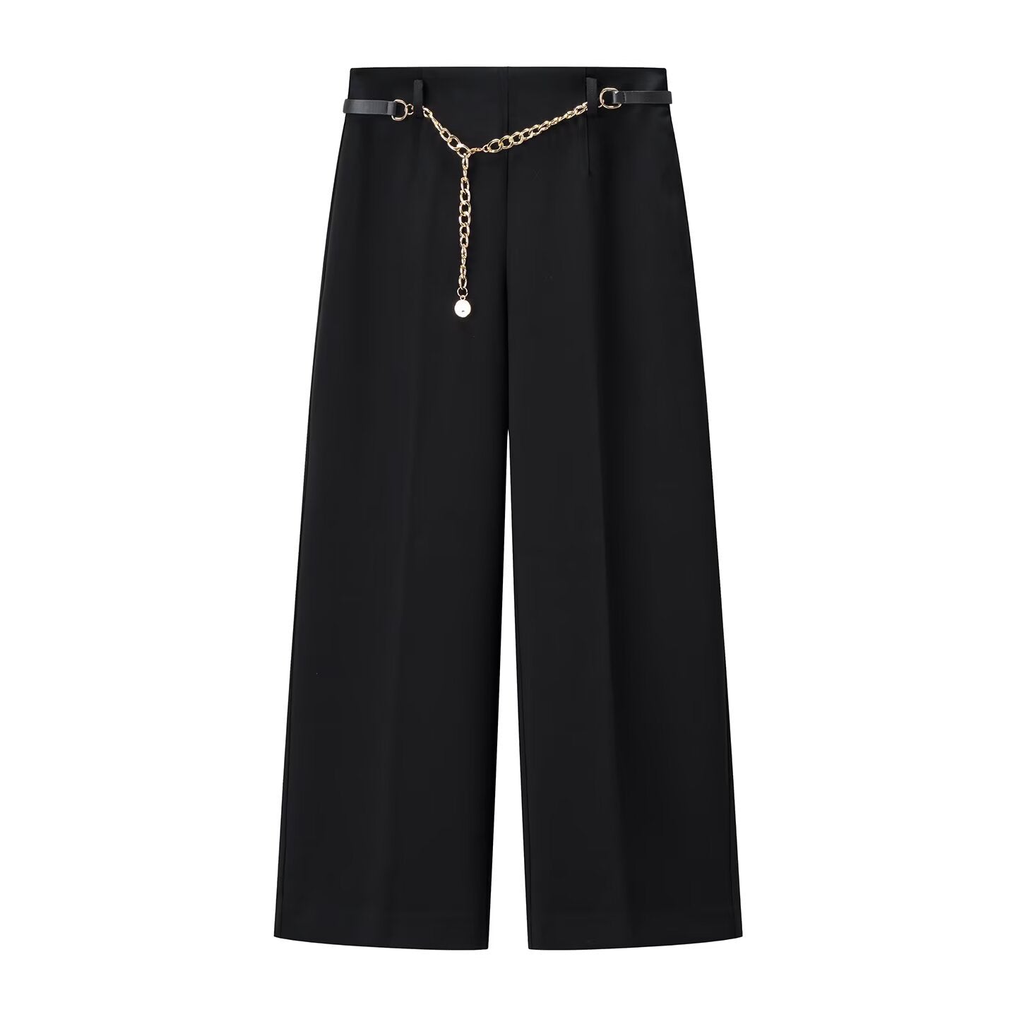 Double-Breasted Long Sleeve Notch Lapel jaket and ankle pants Suit