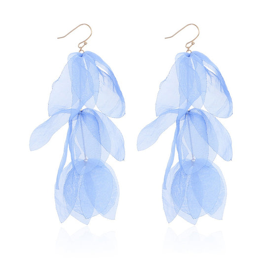 Multi fabric Earrings