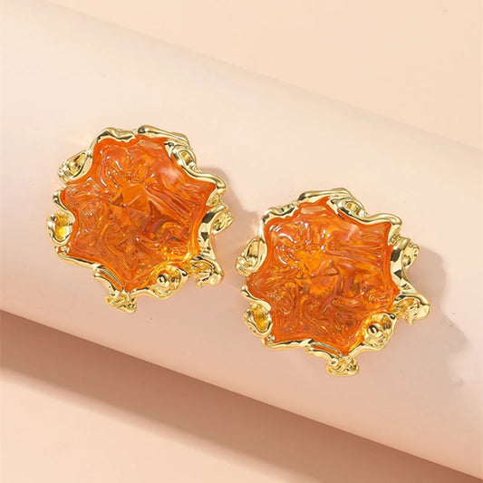 Hyperbole Salt Bearing Stone Earrings