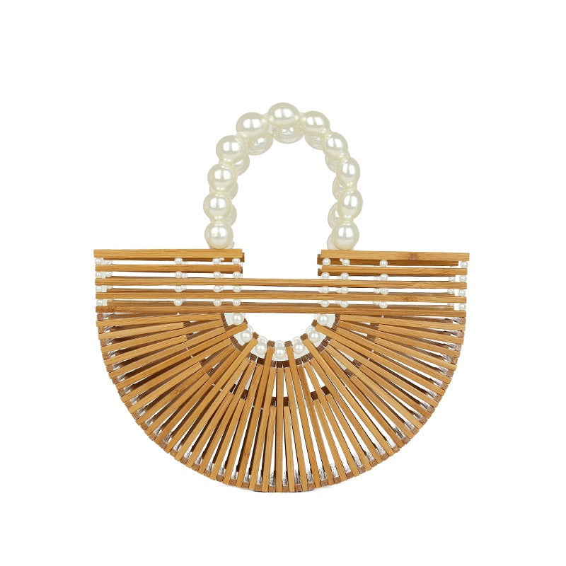 Super Fire Handwoven Bamboo Joint Bag