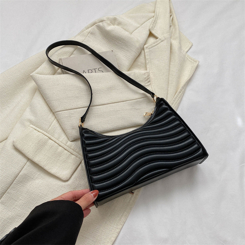 Textured shoulder Bag For Women