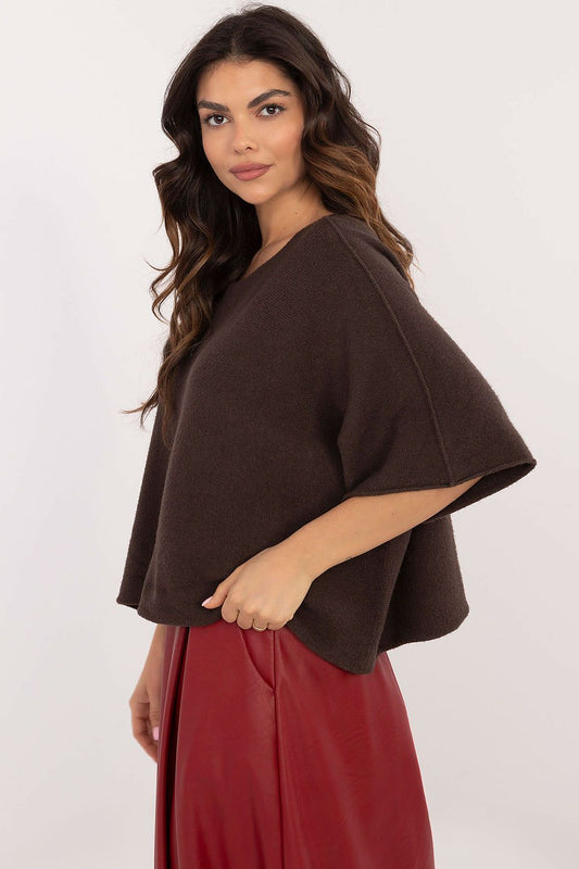 Short sleeve sweater model 202700 Italy Moda