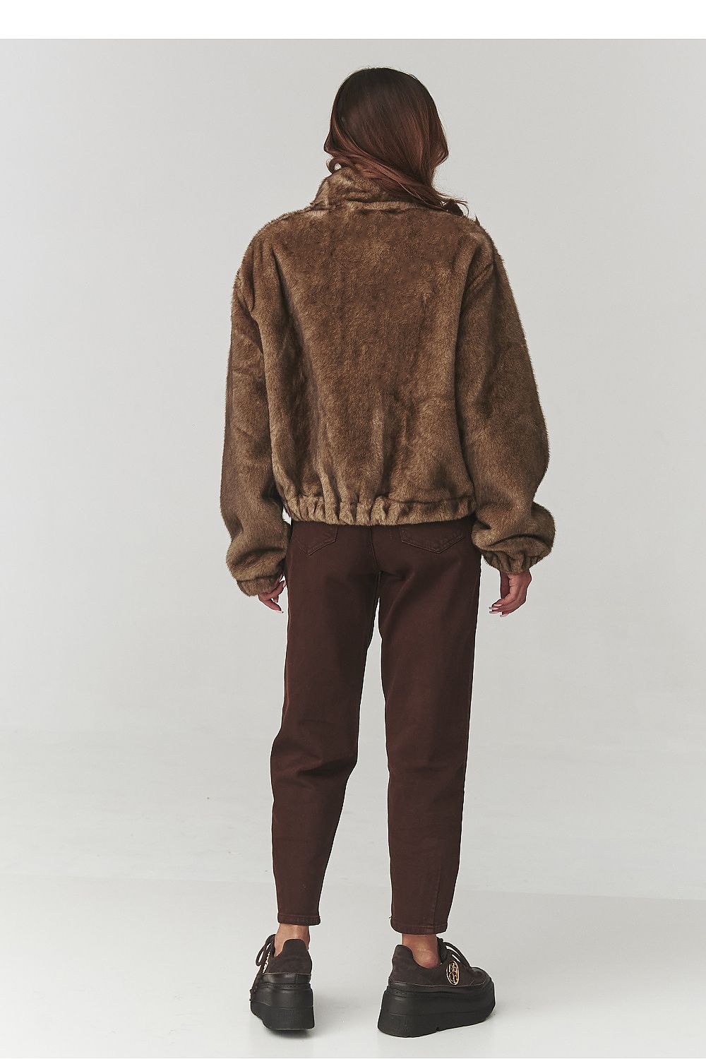 Jacket model 220777 Makadamia