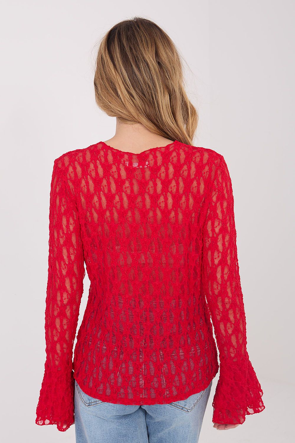 Lace blouse model 223405 Italy Moda