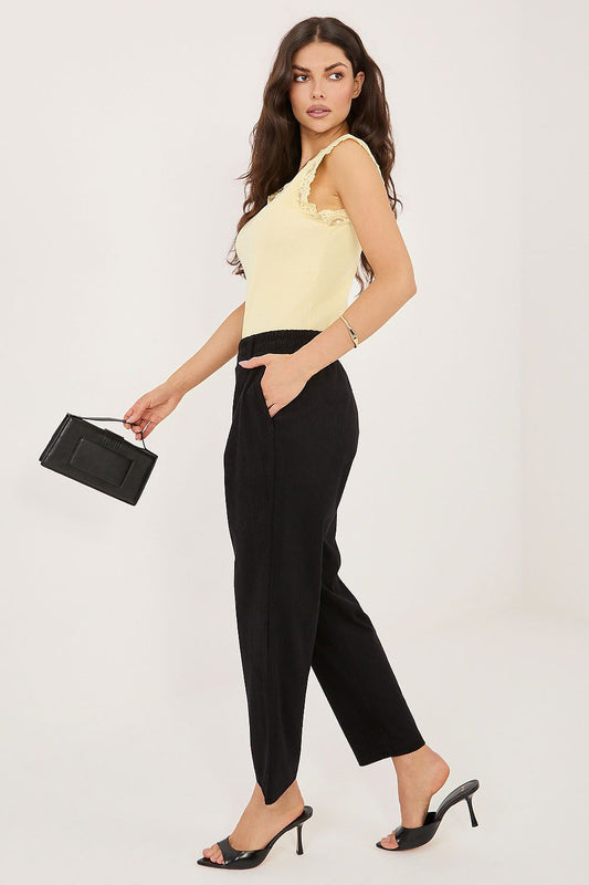 corduroy trousers model 226969 Rue Paris