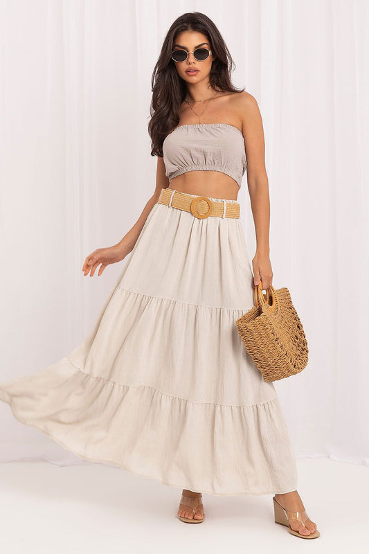 Long skirt model 229935 Italy Moda