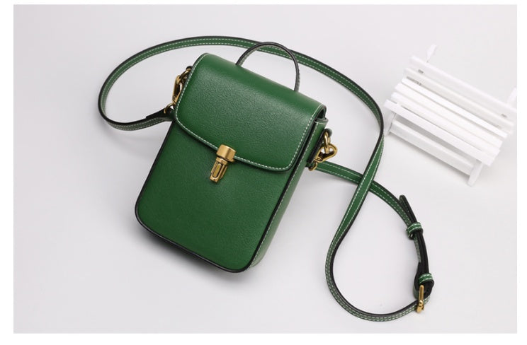 Leather Mini crossbody Small Bag Women