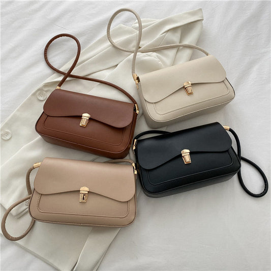 Shoulder Solid Color Bag