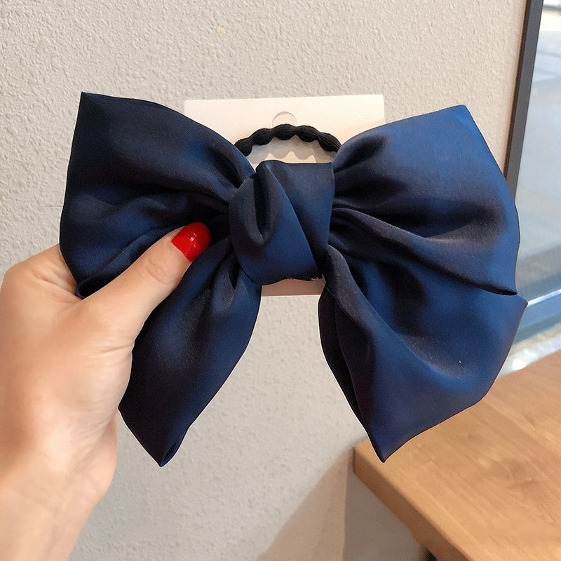 Satin Bow Hairpin