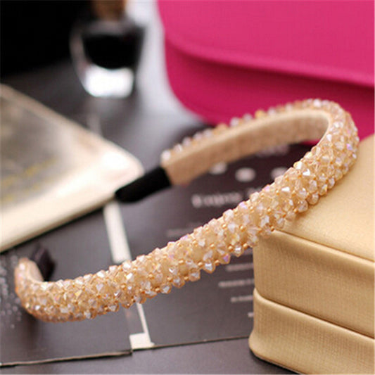 Women's Crystal Beaded Headband