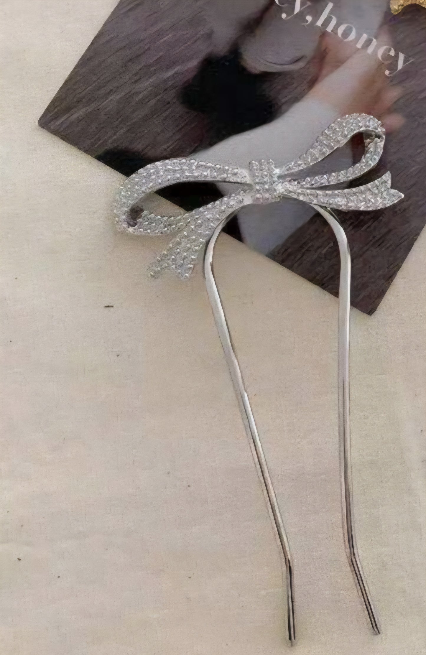 U-shape Metal Bow Hairpin