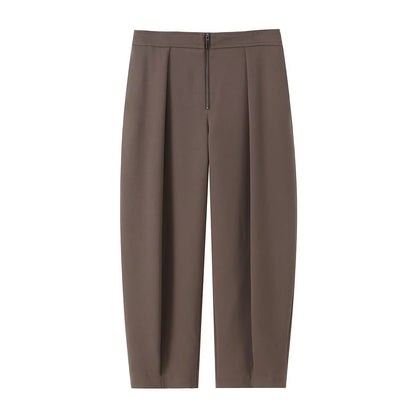 Double breasted suit jacket+leg cinching pants