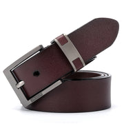 Men's Two-Layer Cow Leather Belt