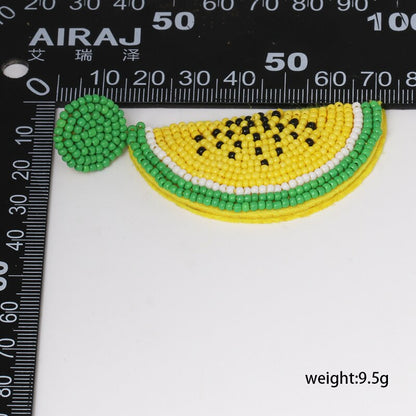Trendy Boho Handmade Fruit Dangle Earrings