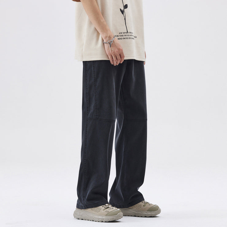 Ice Silk Leisure Mop Trousers