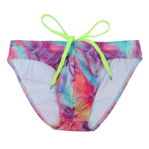 Printed Swim Briefs Men